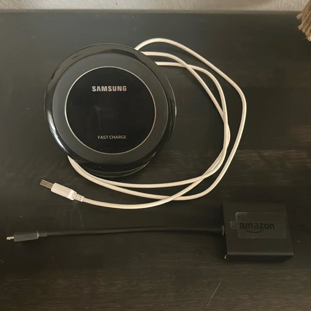 Samsung rapid charger, Amazon Ethernet cable